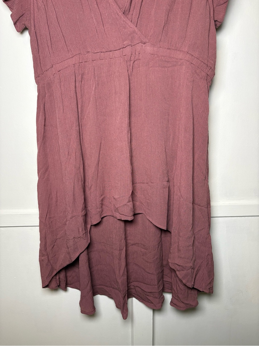 Torrid Short Sleeve V-Neck Long Top Size 14-16 Plus Size - Picture 5 of 7